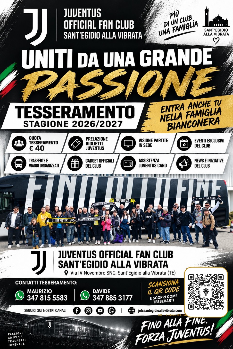 Locandina Campagna Tesseramenti 2026/2027
